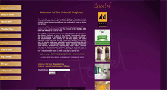 Desktop Screenshot of orientalbrighton.co.uk